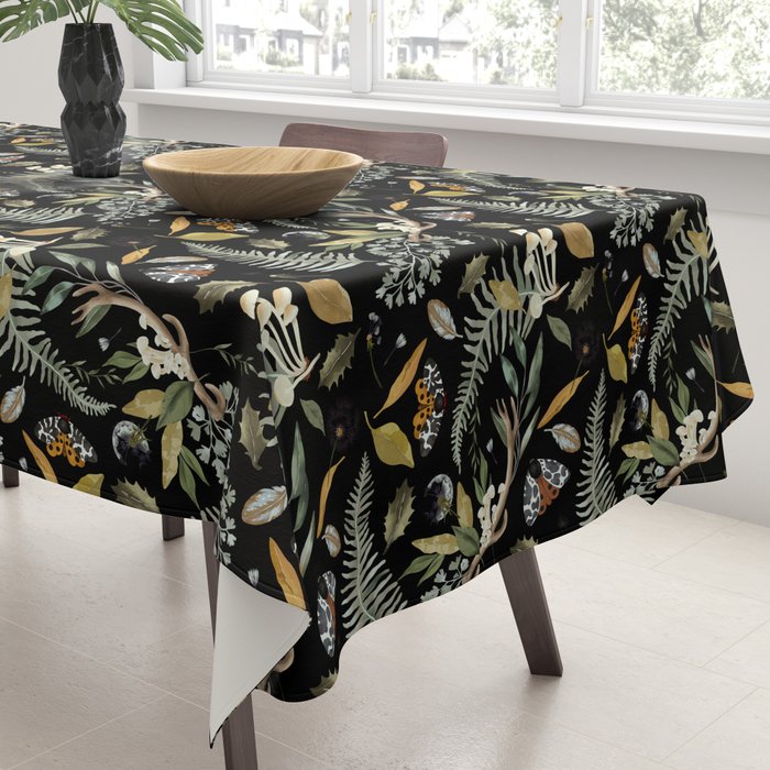 Moths Mystical Woodland D Tablecloth Gallery Image 3