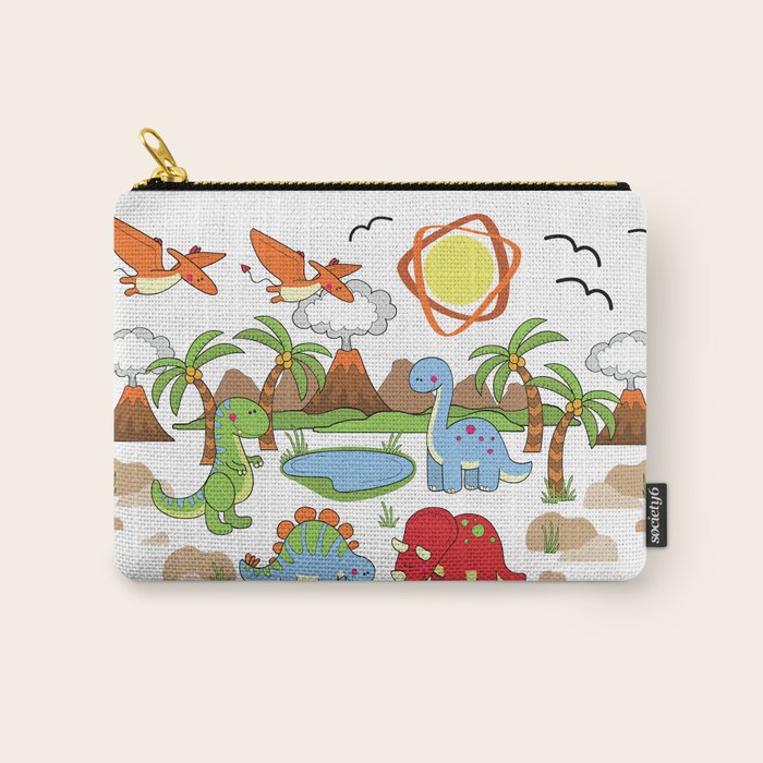 Dinosaur Carry All Pouch Gallery Image 1