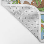 Dinosaur Bath Mat Gallery Image 2