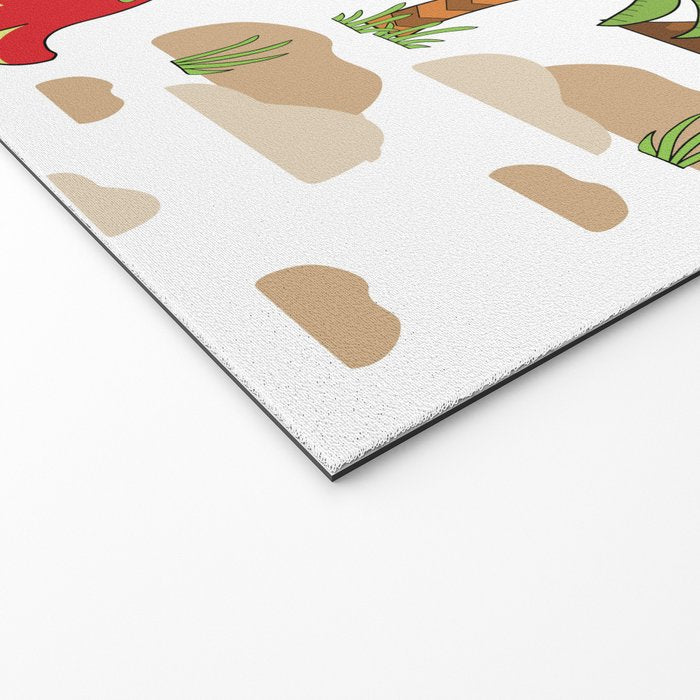 Dinosaur Welcome Mat Gallery Image 2