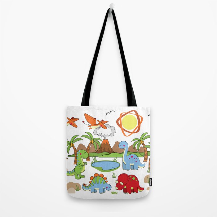 Dinosaur Tote Bag Gallery Image 2