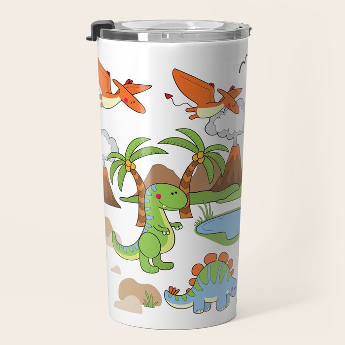 Dinosaur Travel Mug Gallery Image 3