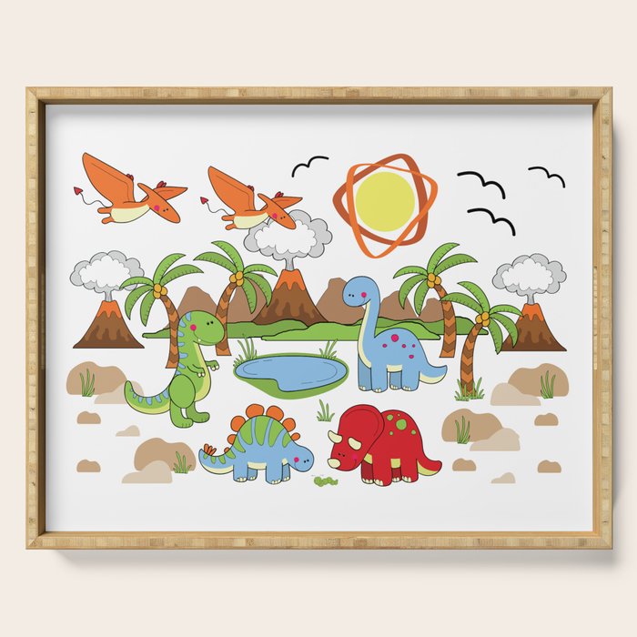 Dinosaur Serving Tray Gallery Image 1
