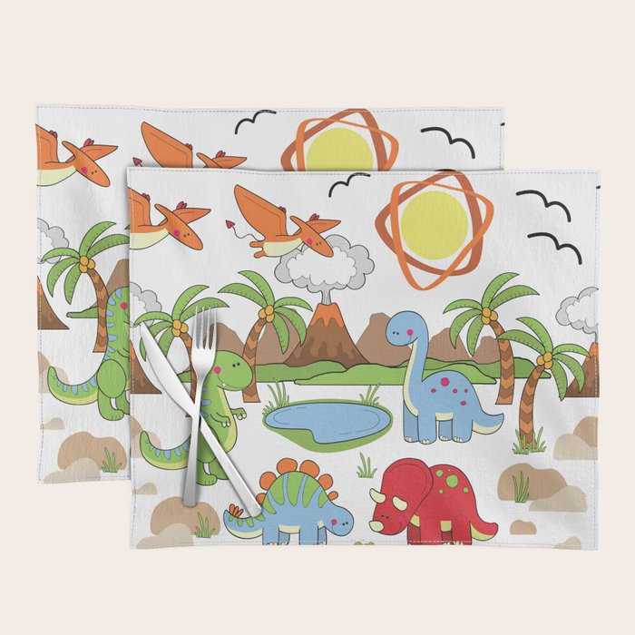 Dinosaur Placemat Gallery Image 1
