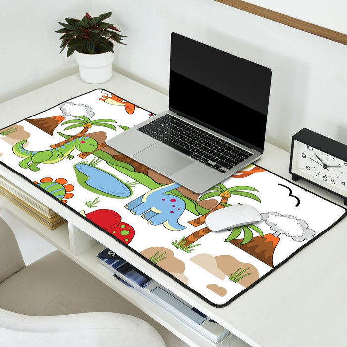 Dinosaur Desk Mat Gallery Image 2