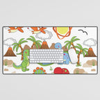 Dinosaur Desk Mat Gallery Image 1