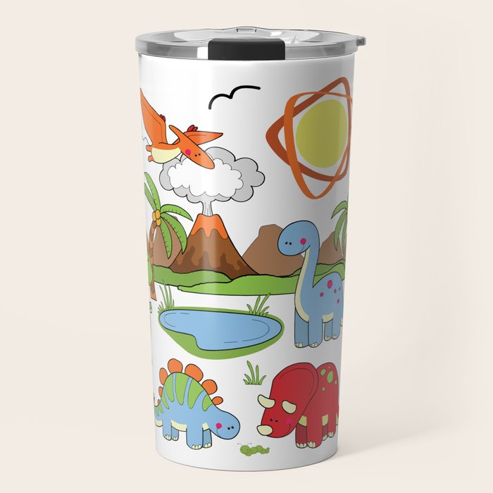 Dinosaur Travel Mug Gallery Image 1