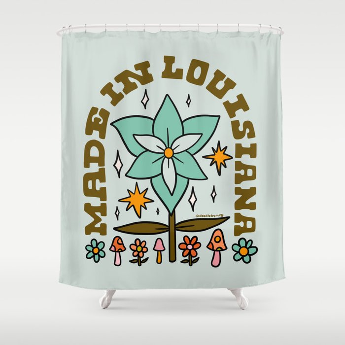 Made In Louisiana Shower Curtain Gallery Image 1