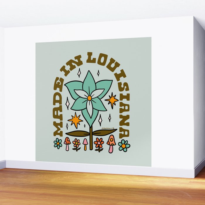 Made In Louisiana Wall Mural Gallery Image 2