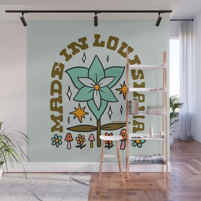 Made In Louisiana Wall Mural Gallery Image 1