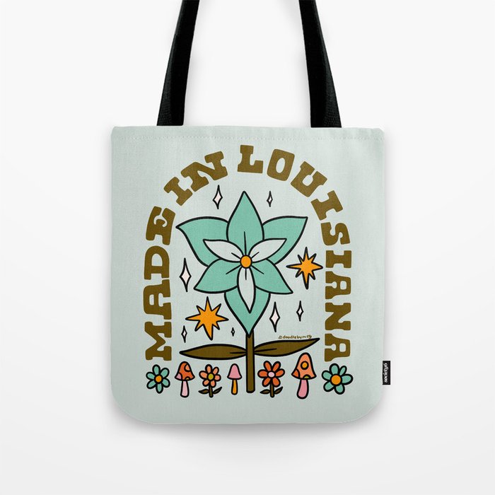 Made In Louisiana Tote Bag Gallery Image 1