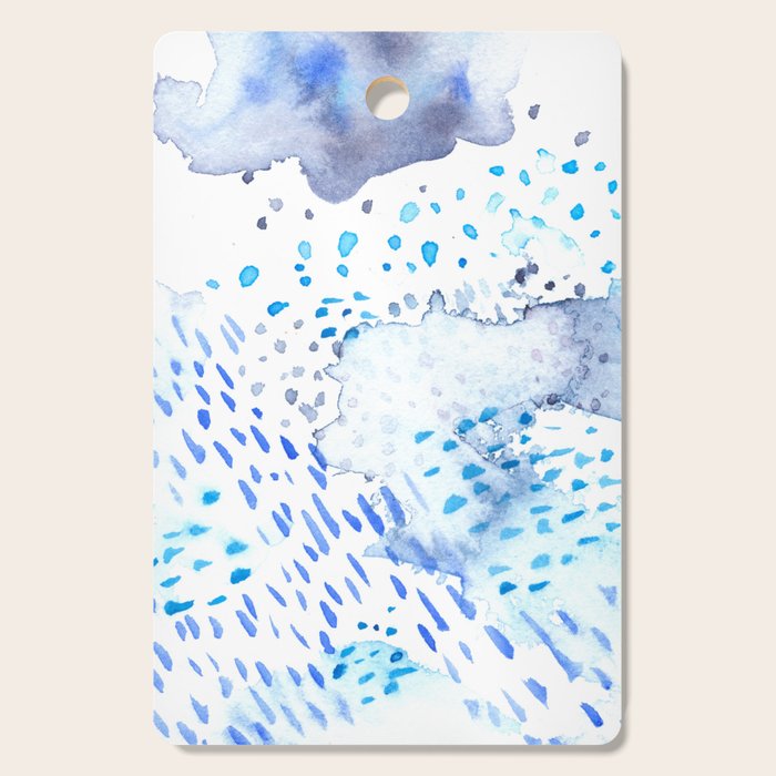 Blue Water Cutting Board Gallery Image 1