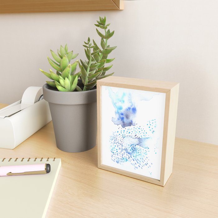 Blue Water Mini Art Print Gallery Image 2