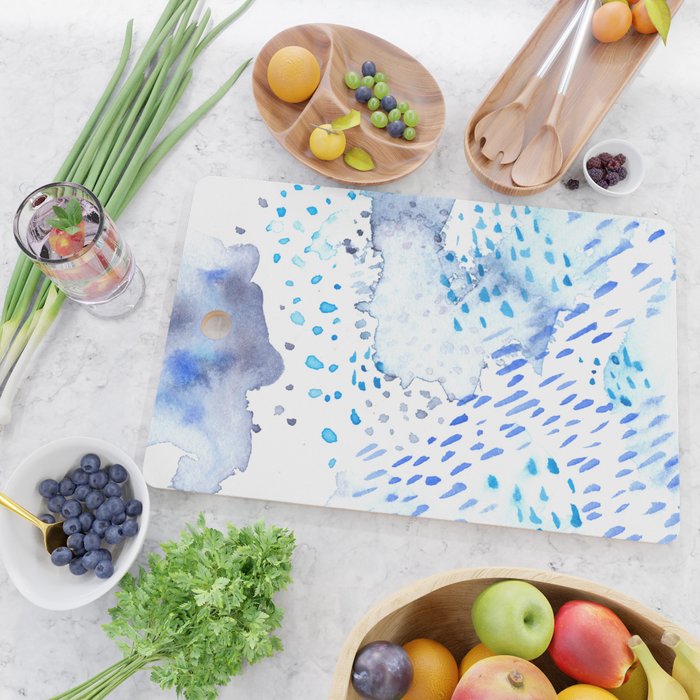 Blue Water Cutting Board Gallery Image 2