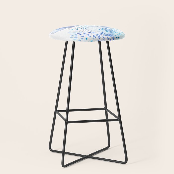 Blue Water Stool Gallery Image 1