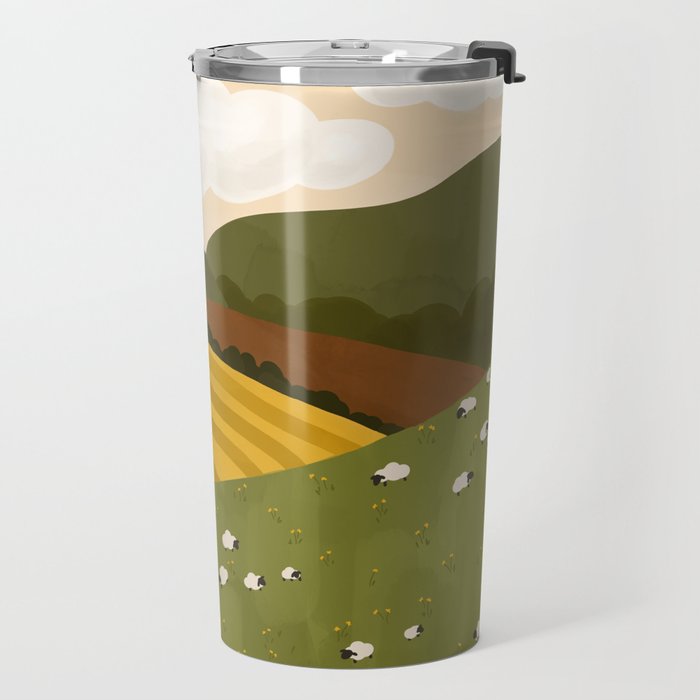 Autumn Landscape Travel Mug Gallery Image 2