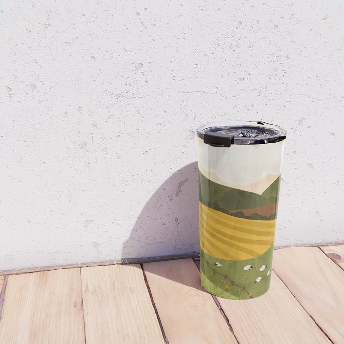 Autumn Landscape Travel Mug Gallery Image 4