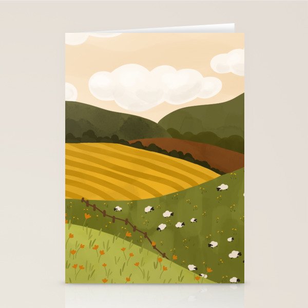Autumn Landscape Stationery Card Gallery Image 2