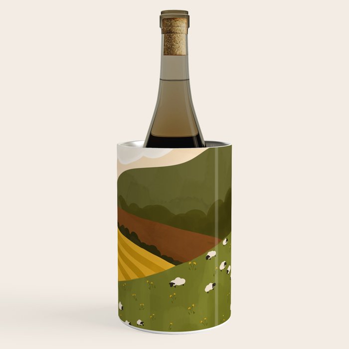 Autumn Landscape Wine Chiller Gallery Image 3