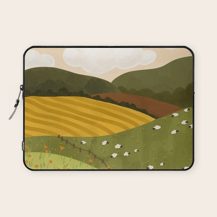 Autumn Landscape Laptop Sleeve Gallery Image 1