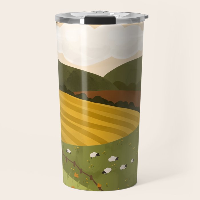 Autumn Landscape Travel Mug Gallery Image 1