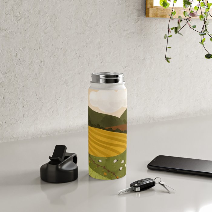 Autumn Landscape Water Bottle Gallery Image 4