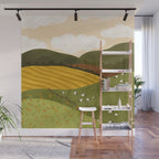 Autumn Landscape Wall Mural Gallery Image 1
