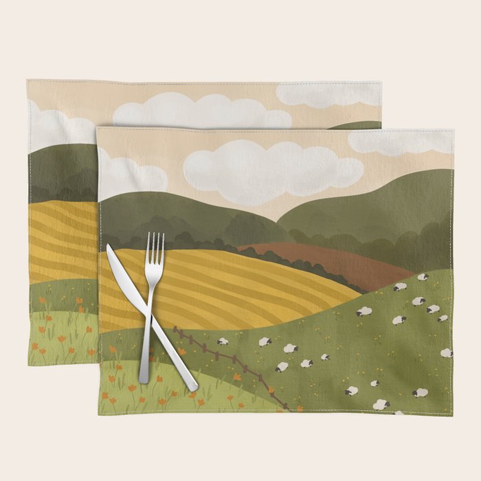 Autumn Landscape Placemat Gallery Image 1