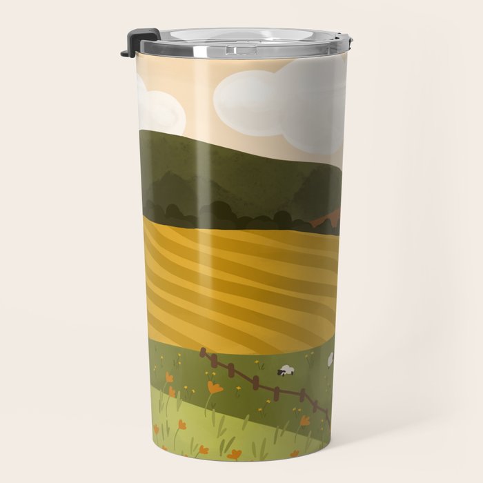 Autumn Landscape Travel Mug Gallery Image 3