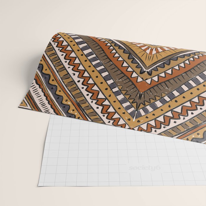 Symmetrical Pattern Wrapping Paper Gallery Image 2