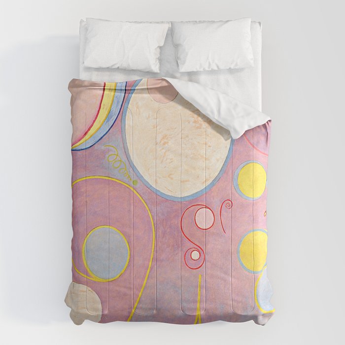 Hilma af Klint "The Ten Largest, No. 08, Adulthood, Group IV" Comforter Gallery Image 1