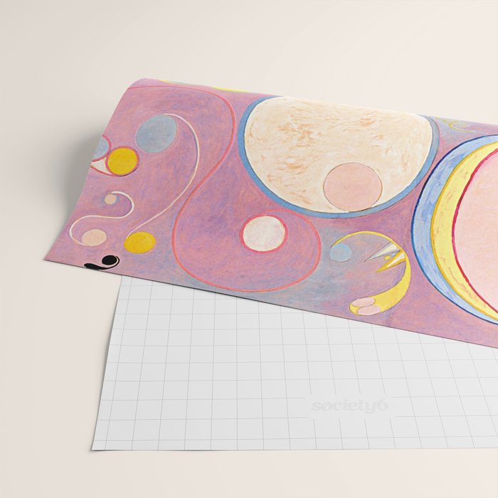 Hilma af Klint "The Ten Largest, No. 08, Adulthood, Group IV" Wrapping Paper Gallery Image 2