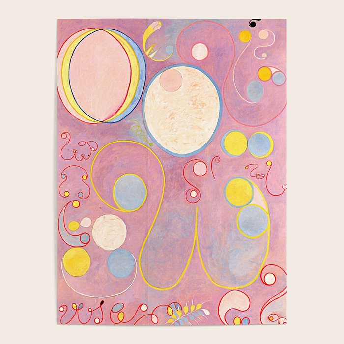 Hilma af Klint "The Ten Largest, No. 08, Adulthood, Group IV" Poster Gallery Image 4