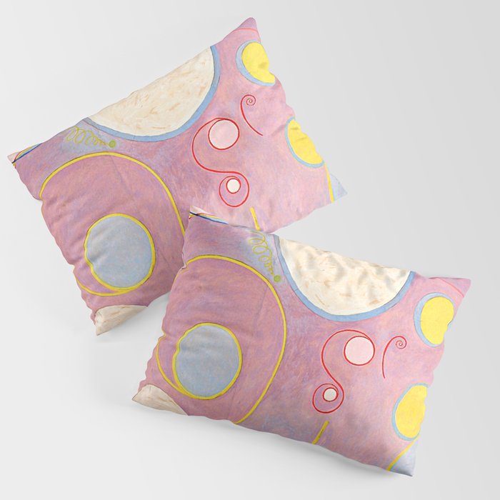 Hilma af Klint "The Ten Largest, No. 08, Adulthood, Group IV" Pillow Sham Gallery Image 1
