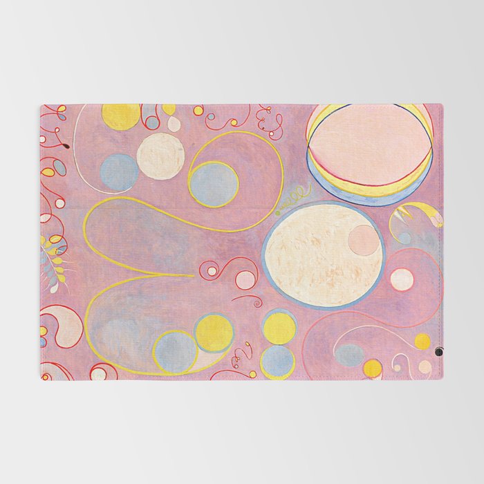 Hilma af Klint "The Ten Largest, No. 08, Adulthood, Group IV" Rug Gallery Image 2