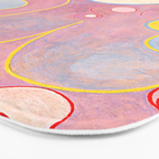 Hilma af Klint "The Ten Largest, No. 08, Adulthood, Group IV" Bath Mat Gallery Image 3