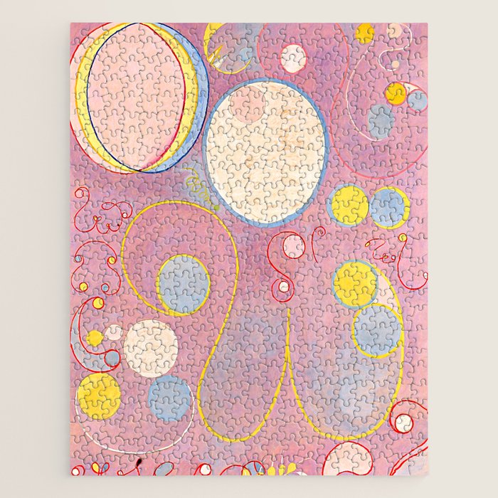 Hilma af Klint "The Ten Largest, No. 08, Adulthood, Group IV" Jigsaw Puzzle Gallery Image 1