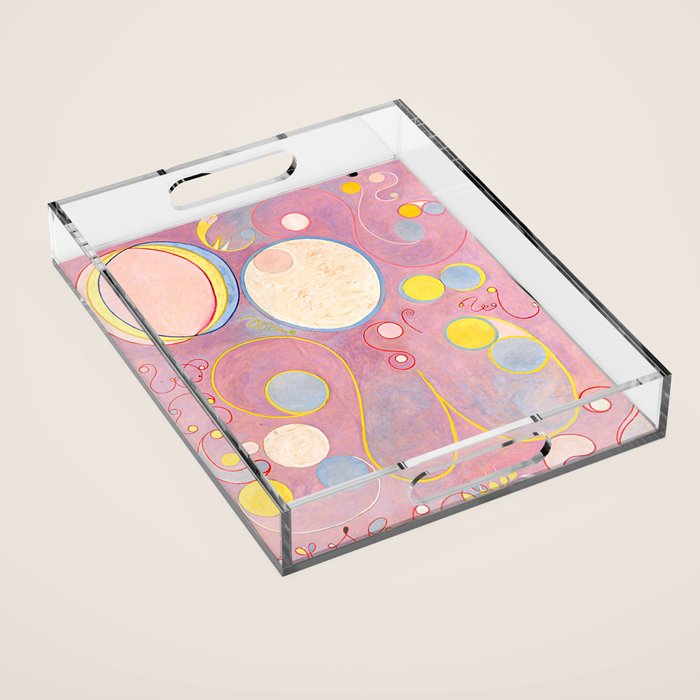 Hilma af Klint "The Ten Largest, No. 08, Adulthood, Group IV" Acrylic Tray Gallery Image 1