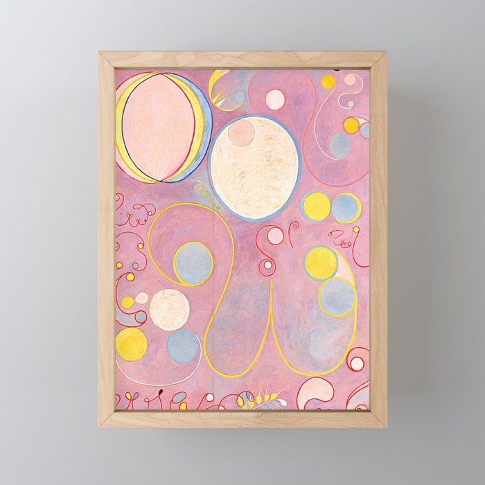 Hilma af Klint "The Ten Largest, No. 08, Adulthood, Group IV" Mini Art Print Gallery Image 1