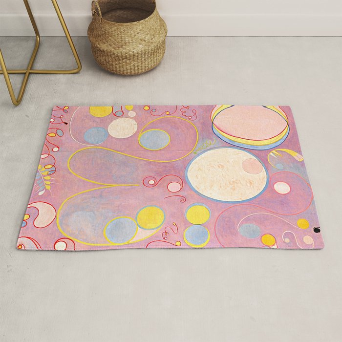 Hilma af Klint "The Ten Largest, No. 08, Adulthood, Group IV" Rug Gallery Image 1