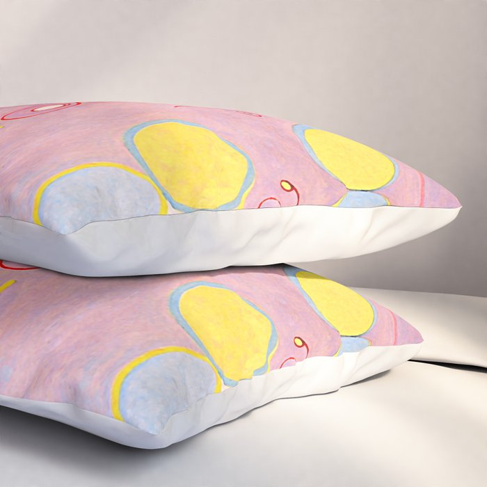 Hilma af Klint "The Ten Largest, No. 08, Adulthood, Group IV" Pillow Sham Gallery Image 3