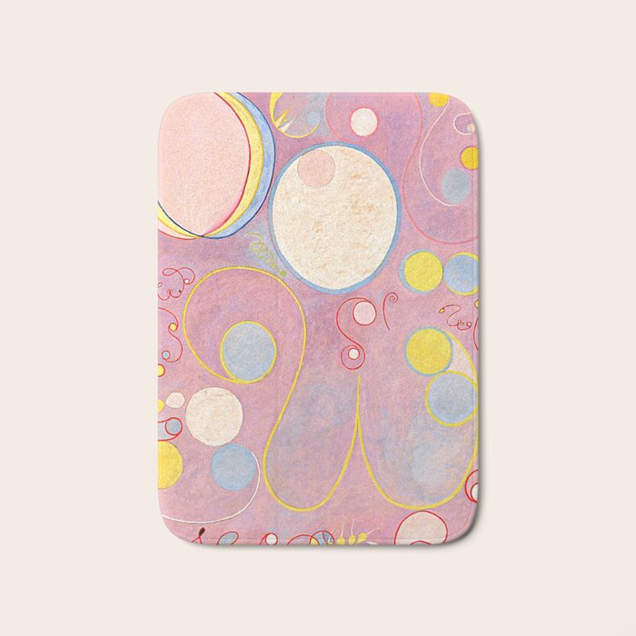 Hilma af Klint "The Ten Largest, No. 08, Adulthood, Group IV" Bath Mat Gallery Image 1
