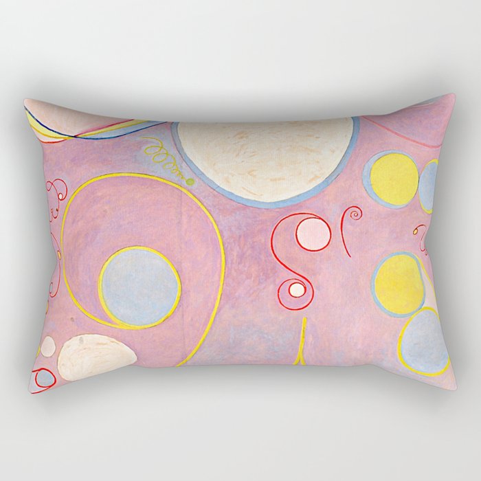 Hilma af Klint "The Ten Largest, No. 08, Adulthood, Group IV" Rectangular Pillow Gallery Image 2