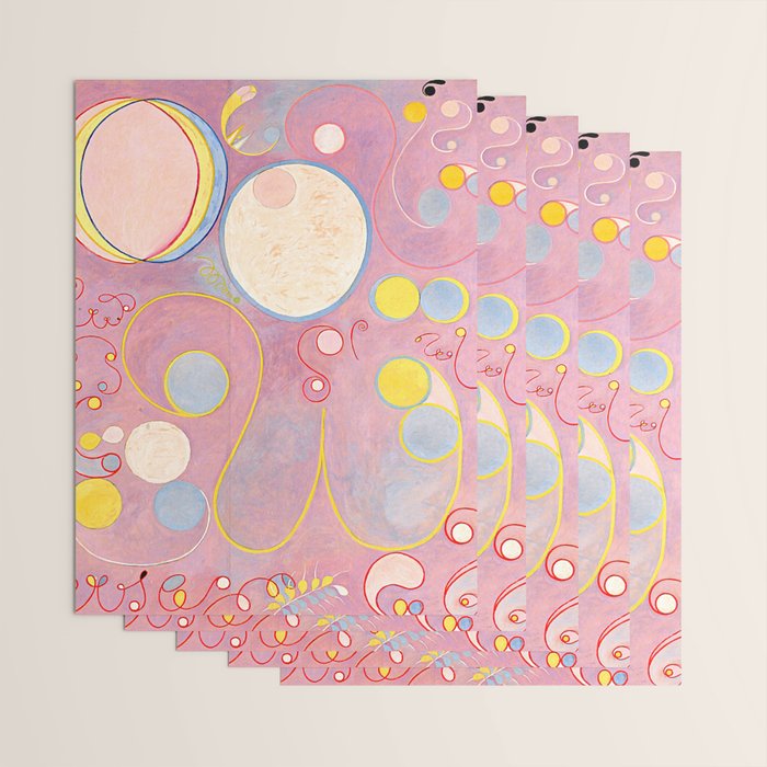Hilma af Klint "The Ten Largest, No. 08, Adulthood, Group IV" Wrapping Paper Gallery Image 3