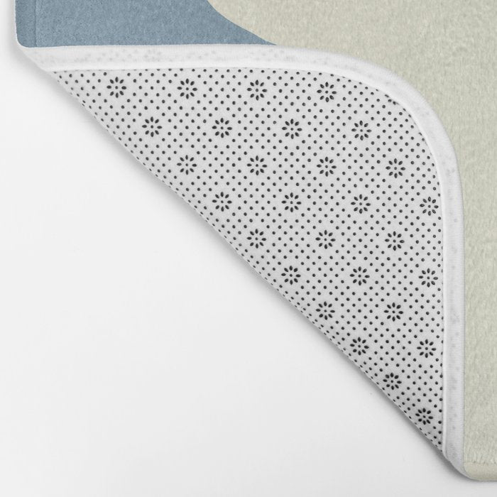 Mediterranean Abstract - Blue Green Bath Mat Gallery Image 2