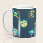 Pastel space pattern - dark Coffee Mug Gallery Image 3