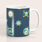 Pastel space pattern - dark Coffee Mug Gallery Image 1