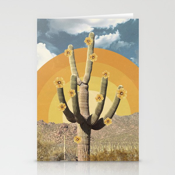 Flower of Desert Stationery Card Gallery Image 2