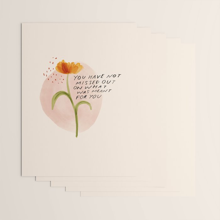 you have not missed out on what was meant for you Wrapping Paper Gallery Image 3