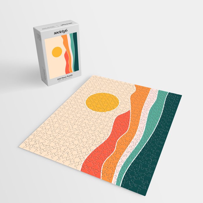 Abstract Landscape 23A Jigsaw Puzzle Gallery Image 2